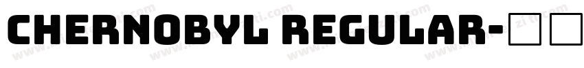 Chernobyl Regular字体转换